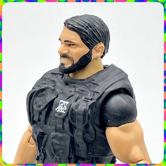 2013 WWE Mattel Battle Pack Series 24 SETH ROLLINS Wrestling Action Figure WWF - Picture 6 of 11